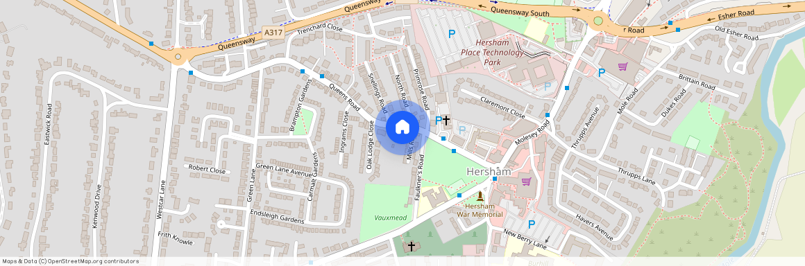 Queens Road, Hersham KT12