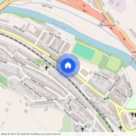 Broadway, Pontypridd