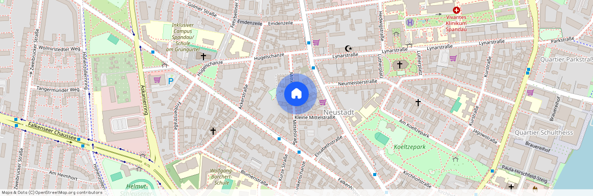 Mittelstraße 7 Berlin Spandau Berlin 13585