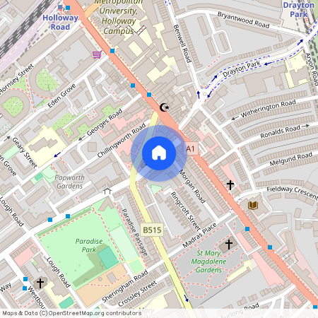 Holloway Road, Lower Holloway, N7