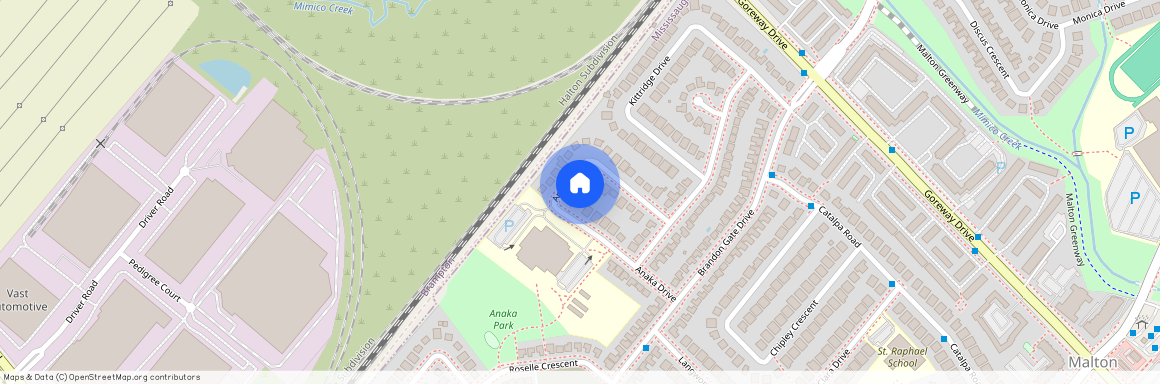 7695 Anaka Drive, Mississauga