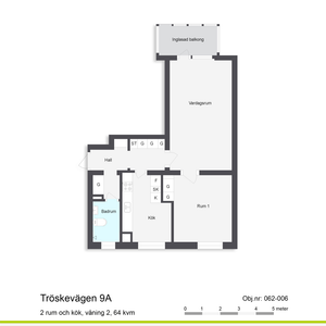 Tröskevägen 9A, Eslöv Centrum - Photo 2