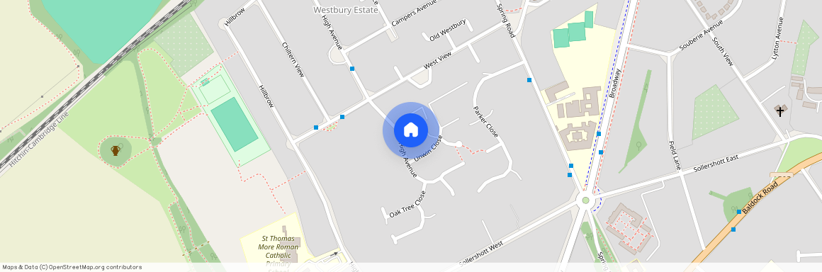 High Avenue, Letchworth Garden City, SG6