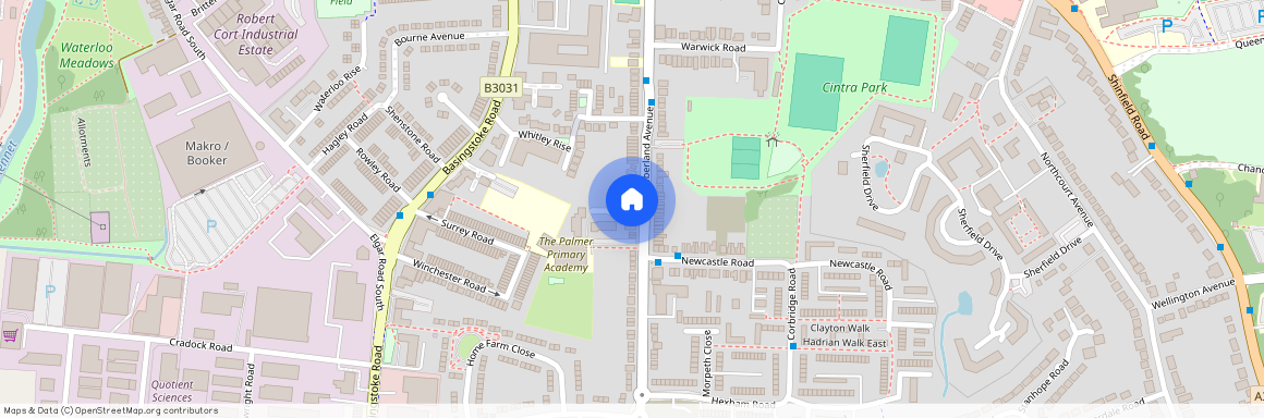 Northumberland Avenue, Reading, Berkshire, RG2
