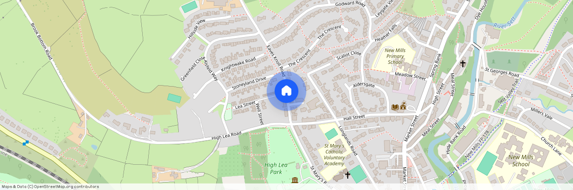 Eaves Knoll Road, High Peak, SK22