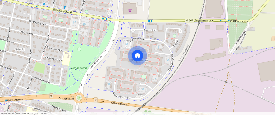 Trelleborg, Skåne, Syster Jennys väg 4 A