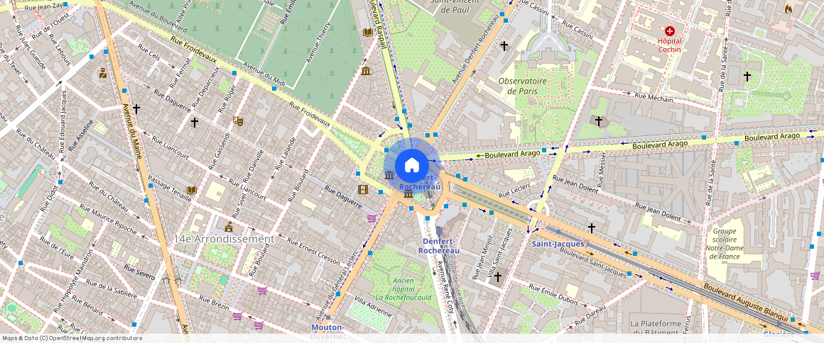 Place Denfert-Rochereau, 75014, Paris