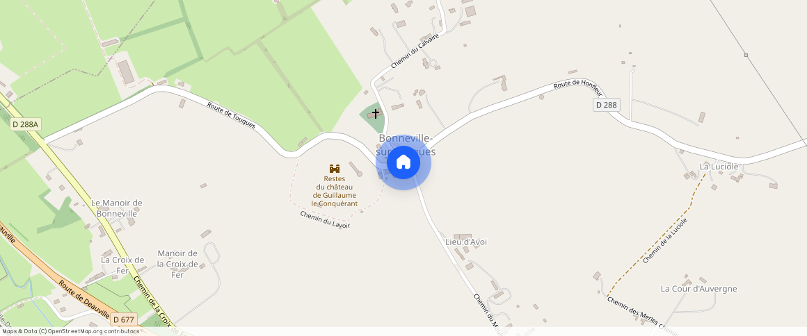 CALVADOS (14), - NORMANDIE, TOUQUES (14800)