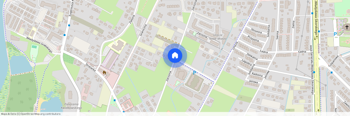 ul. Zaciszna, Drabinianka, Rzeszów, podkarpackie