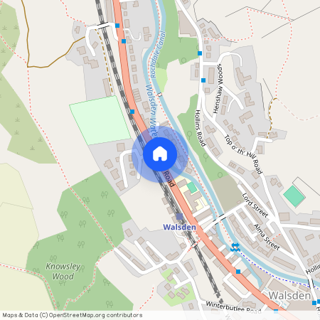 Rochdale Road, Walsden, OL14