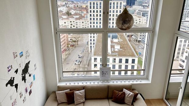 2½ Zimmer-Wohnung in Zürich - Kreis 9 Altstetten, möbliert, auf Zeit - Foto 1
