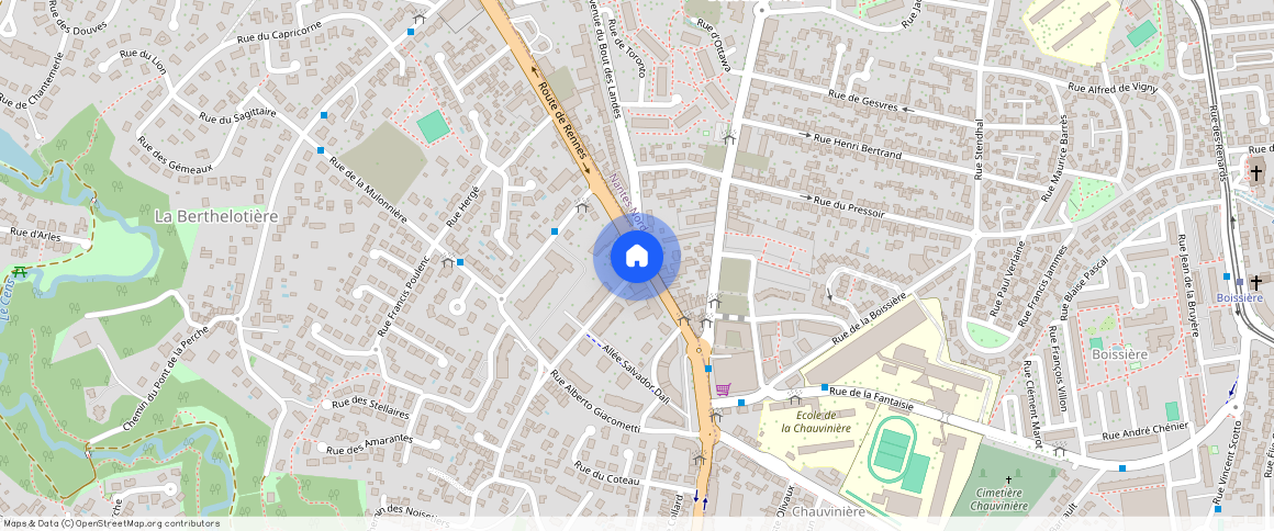 Route de Rennes, Nantes, Pays-de-la-Loire, France