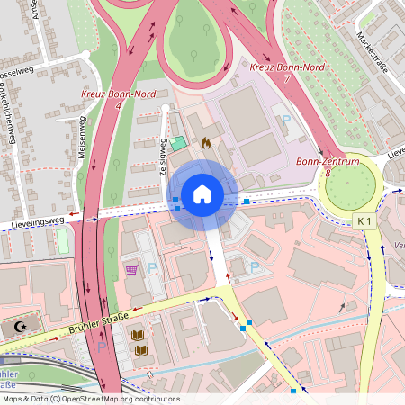 53119 Bonn - Zentrum