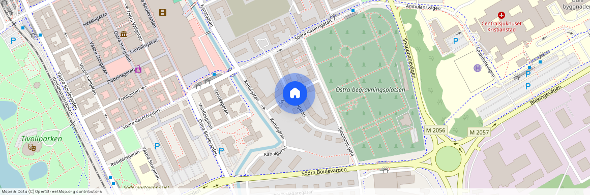 Vasagatan, Kristianstad