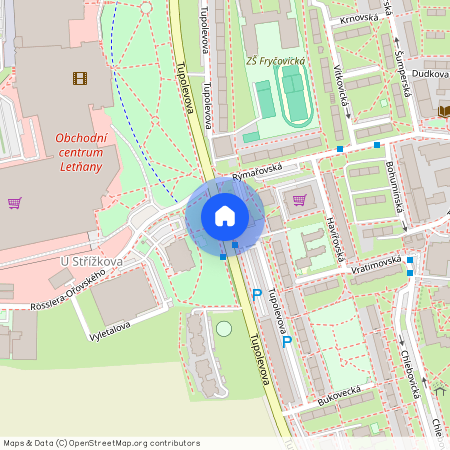 Tupolevova, Praha 9 - Letňany