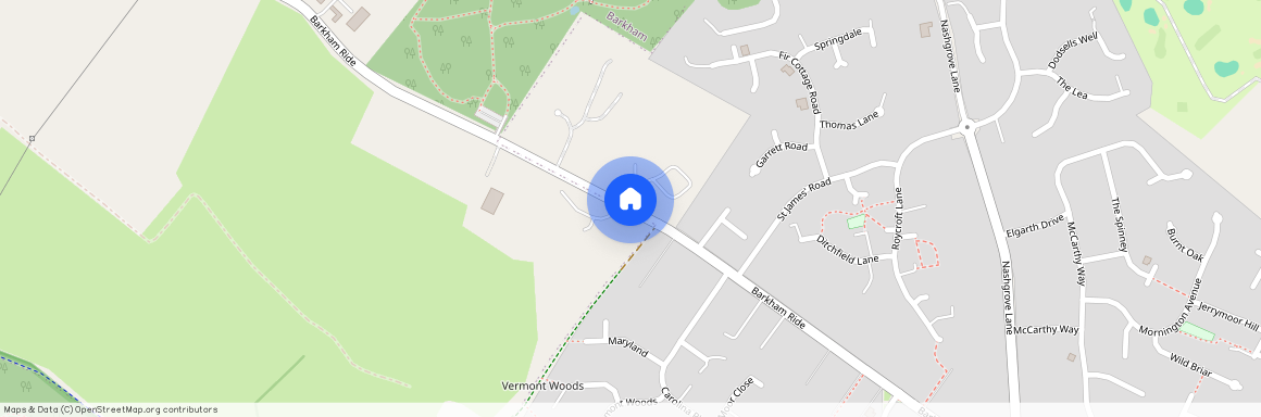 Barkham Ride, Finchampstead, Wokingham, Berkshire, RG40