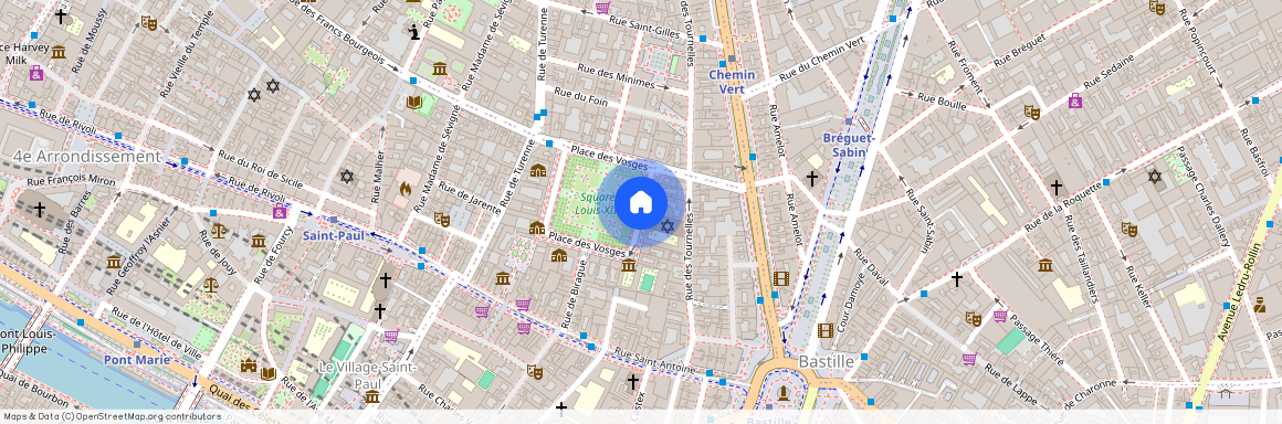 Place des Vosges, 75004, Paris