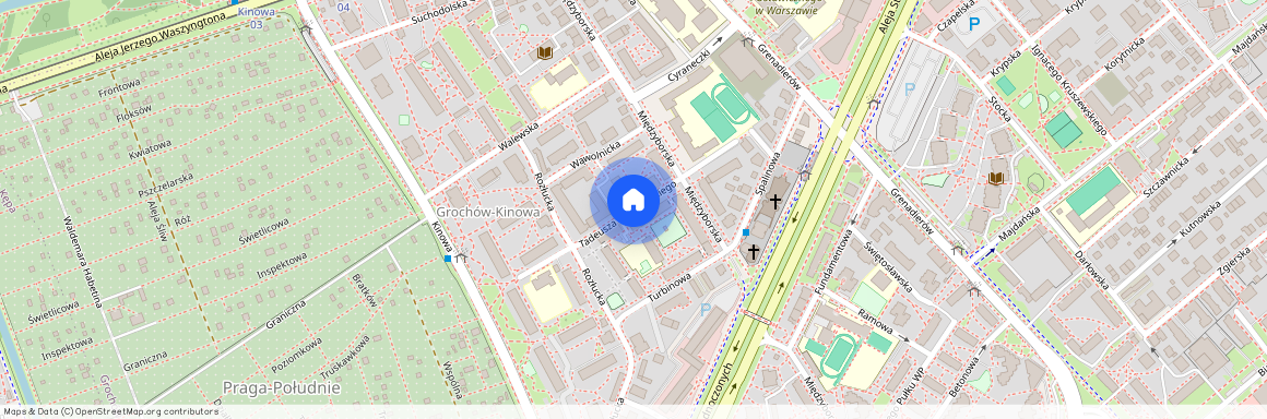 ul. Tadeusza Sygietyńskiego, Grochów, Praga-Południe, Warszawa, mazowieckie