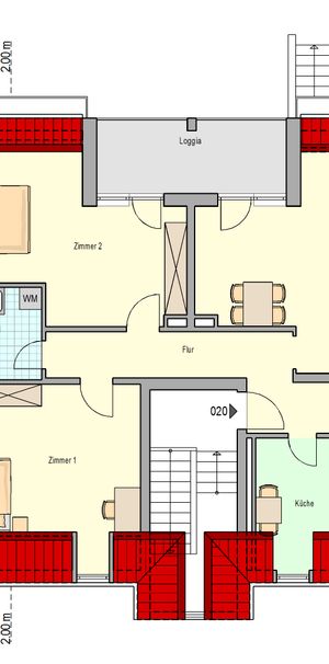 3 ZKB Wohnung mit Loggia in Trier-West! - Photo 2