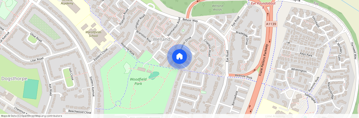 Redmile Walk, Welland, Peterborough