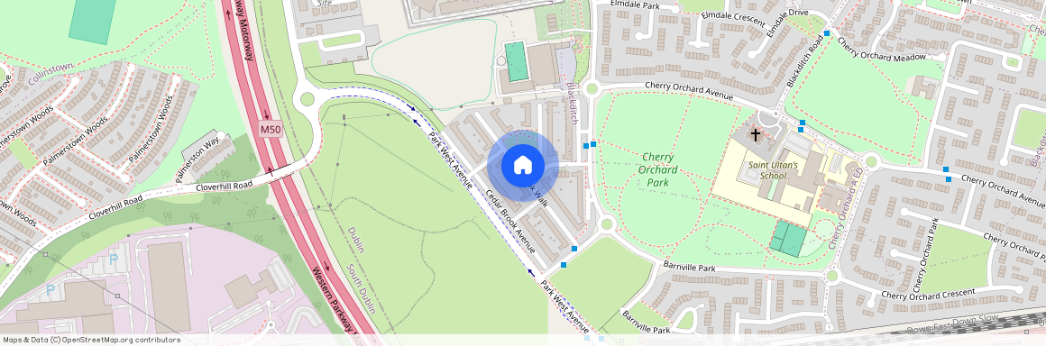 Cedar Brook Walk, Cherry Orchard, Dublin 10