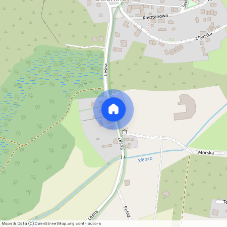 Leśna, Pucki, Puck, Osłonino