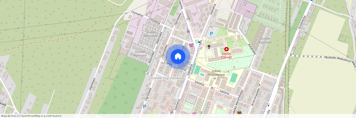 ul. Spółdzielcza, Czeladź, będziński, śląskie