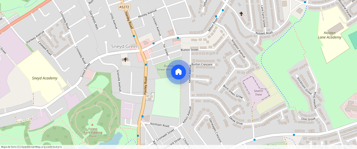 Buxton Street, ST1 6BW