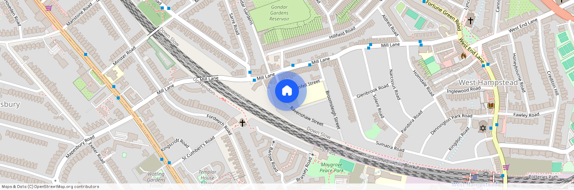Ravenshaw Streete, West Hampstead, London, NW6