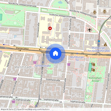 Kaiserallee 25 A, 76133 Karlsruhe OT Weststadt