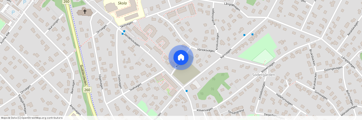 Klockvägen, Tyresö