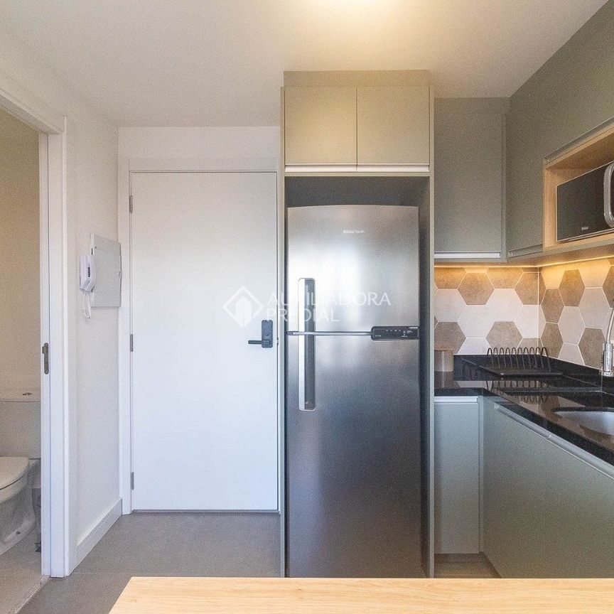 Loft com 1 quarto e 40m² para alugar em Rio Branco, Porto Alegre. - Foto 1