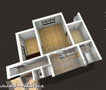 Pronájem bytu 2+1 70 m² - Fotografie 3