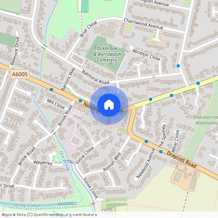 Nottingham Road, Borrowash, DE72