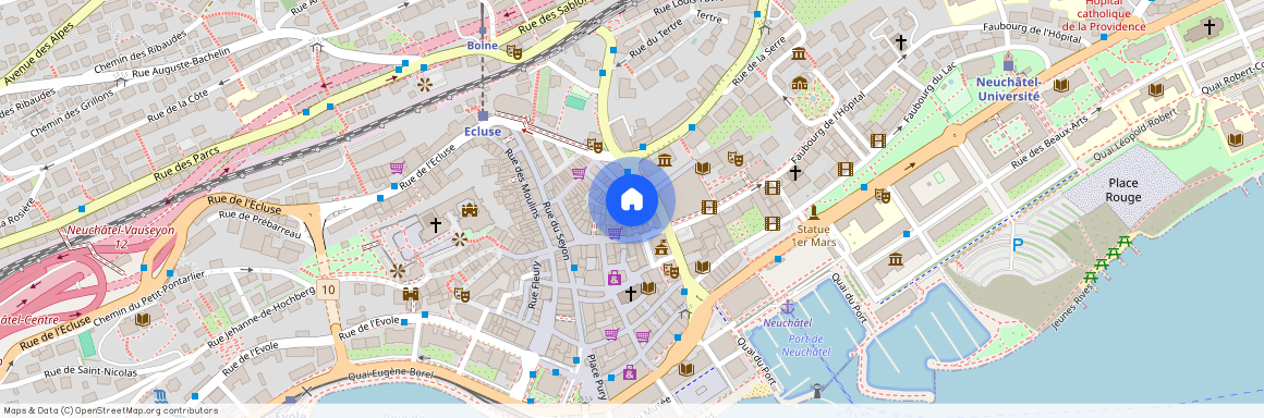 Rue Des Fausses-Brayes 3, 2000 Neuchâtel