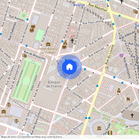 Appartement à louer place des Victoires, Paris 1er