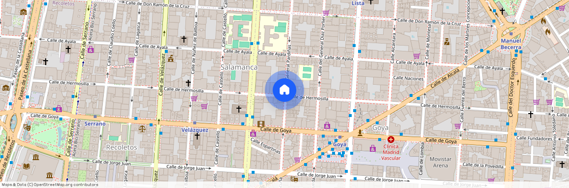 Calle del General Pardiñas, Madrid, Community of Madrid 28001