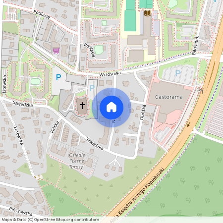 ul. Norweska, Barwinek, Kielce, świętokrzyskie