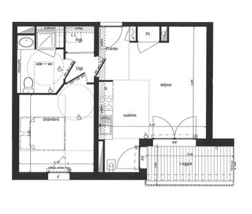 Location Appartement 2 pièces 40m² COUERON 44220 - Photo 6