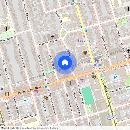 10 Walmer Road, Toronto, Toronto, Toronto, M5S 1X1