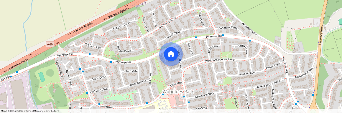 Berwick Close, Warwick, Warwickshire, CV34