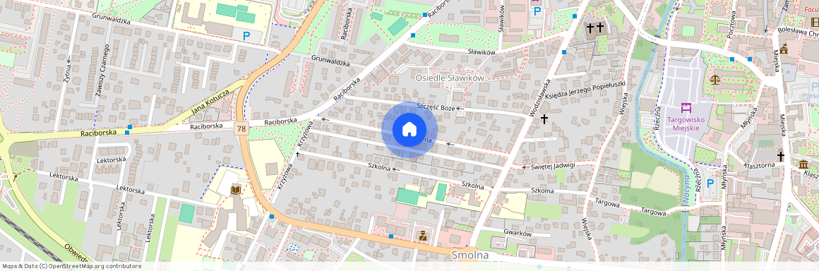 ul. Poprzeczna, Smolna, Rybnik, śląskie