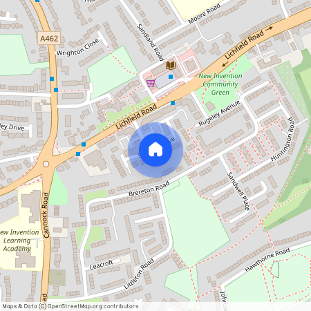 Squires Grove, Willenhall, West Midlands, WV12