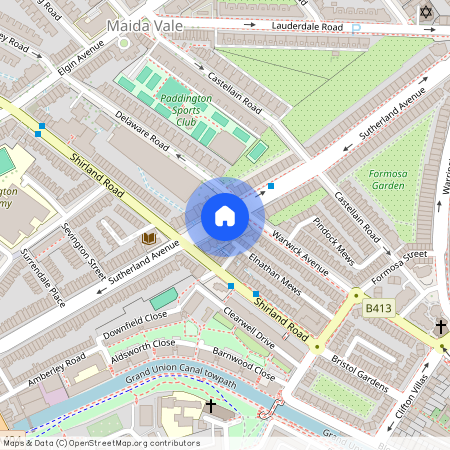 Maida Vale, Sutherland Avenue, W9 2QH, London