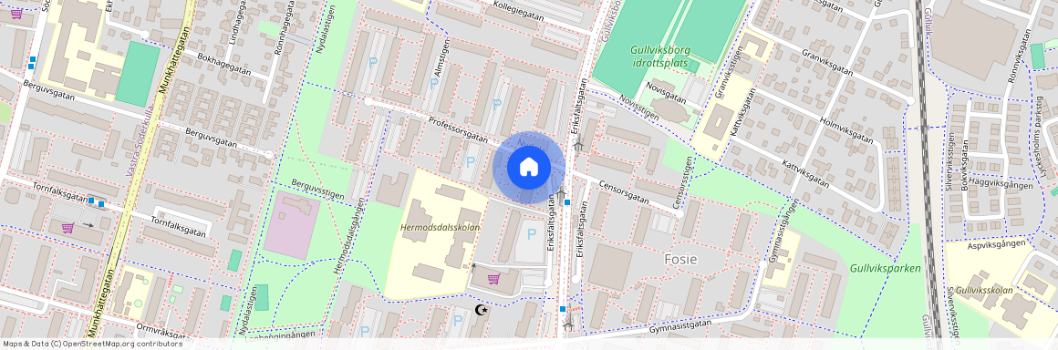 Professorsgatan 2A, Hermodsdal