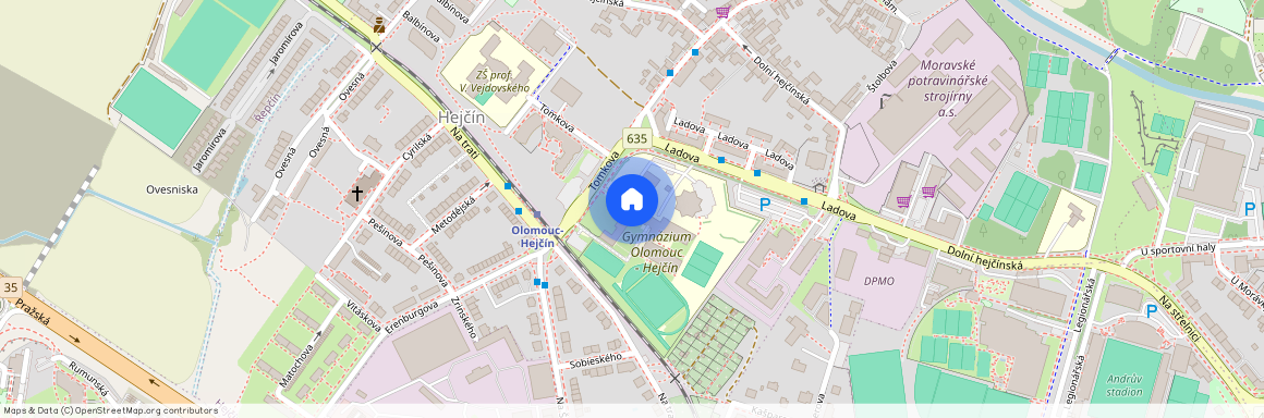Tomkova, Olomouc - Hejčín, Olomoucký kraj