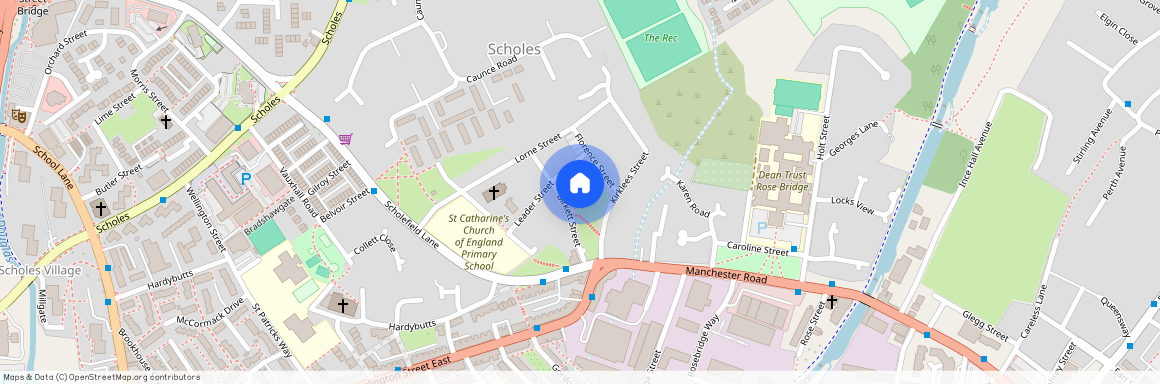 Frederic Street, Wigan, WN1