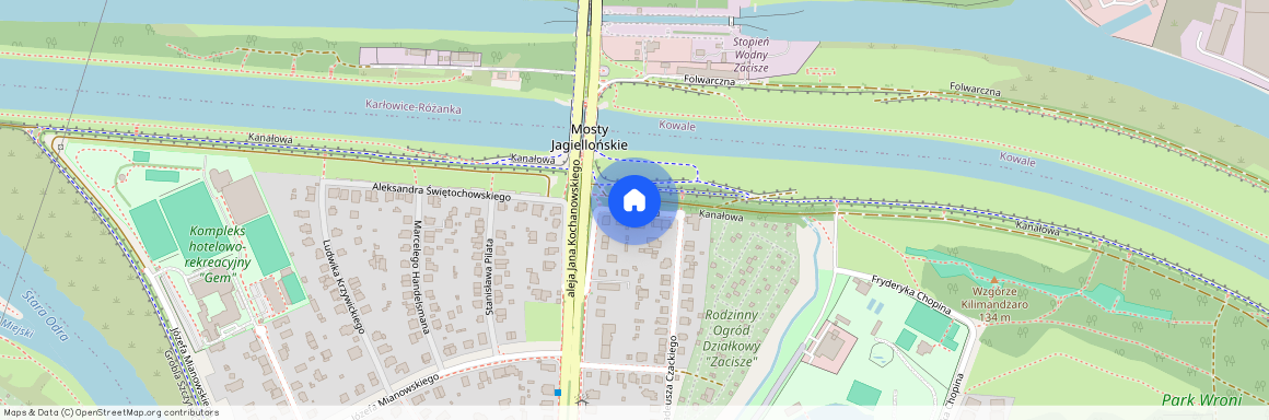 ul. Na Końcu, Zacisze, Śródmieście, Wrocław, dolnośląskie