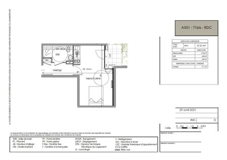 Location Appartement 1 pièce 27m² ROUBAIX 59100 - Photo 5