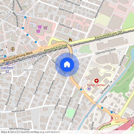 8853, Lachen SZ, Oberdorfstrasse, 31